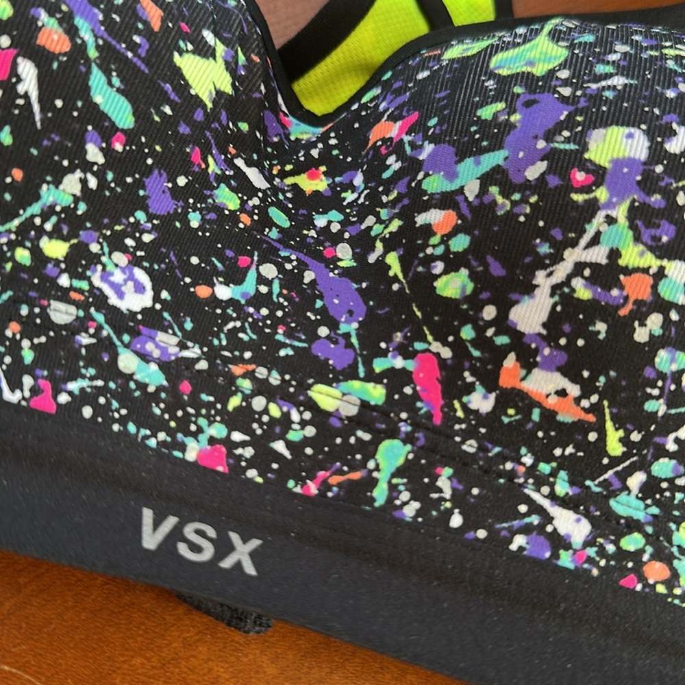 VSX Sports Bra 34B Maximum Support Underwire Racerback Molded size 32B - Picture 2 of 8